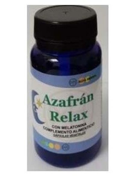 Azafran Relax Con Melatonina 30Cap. Vegan de Alfa Herbal