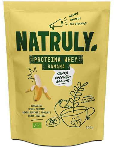 Proteina Whey Platano 350 Gramos Bio Sg Natruly