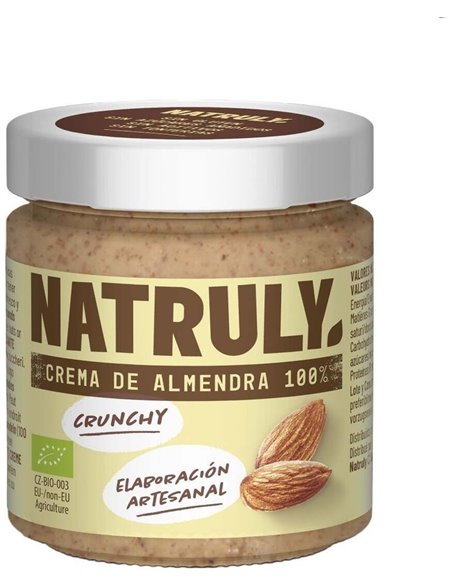 Crema De Almendra 100% 200Gr. de Natruly
