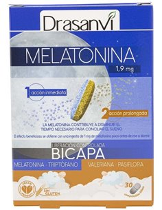 Melatonina Bicapa Retard 30Comp. de Drasanvi