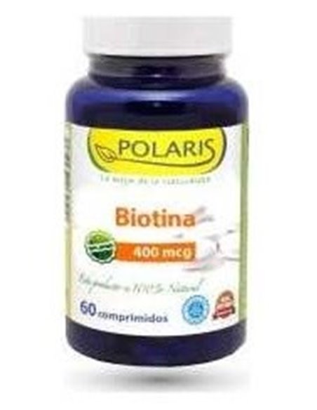 Biotina 400Mcg. 60Comp. de Polaris