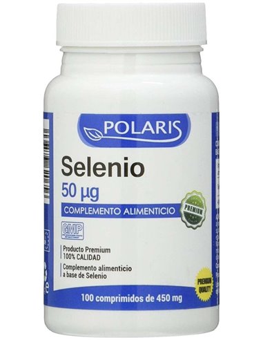 Selenio 50Mcg. 100Comp. de Polaris
