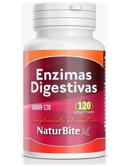 Enzimas Digestivas 120Comp. de Naturbite
