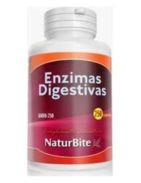 Enzimas Digestivas, 250 Comp.  de NaturBite