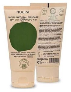 Crema Solar Facial Spf50+ Color 50Ml. Eco de Nuura