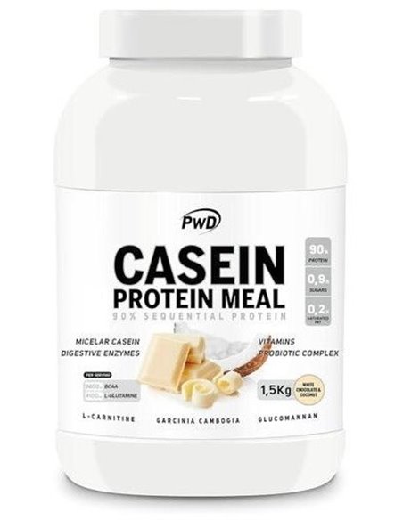 Casein Protein Meal Chocolate Blanco Con Coco 1,5K Pwd Nutrition