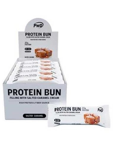 Protein Bun Bizcocho Salted Caramel 60Gr. de Pwd