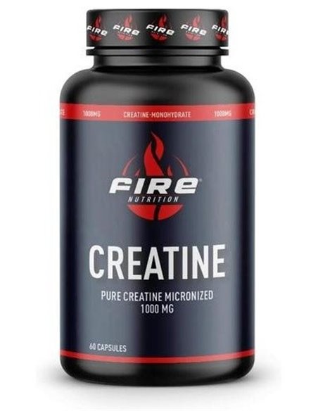 Creatine Pure 1000Mg 60Cap. de Fire Nutrition