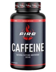Caffeine Anhydrous 200Mg 60Cap. de Fire Nutrition