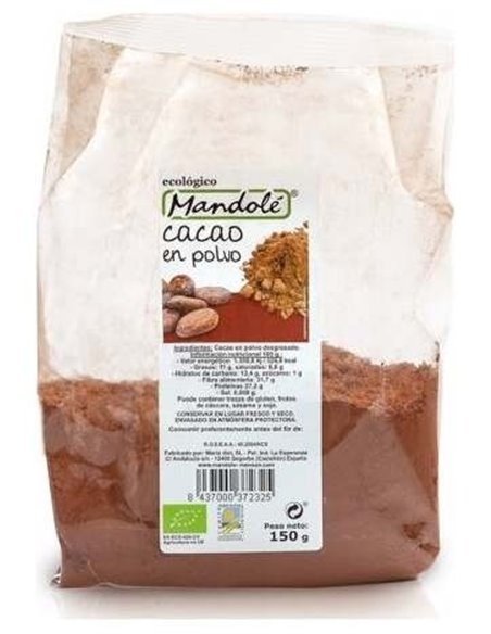 Cacao Polvo 150Gr. Bio de Mandole