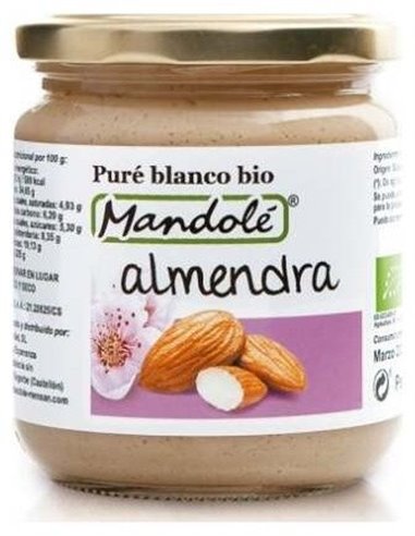 Pure De Almendra Blanco 325Gr. Bio de Mandole