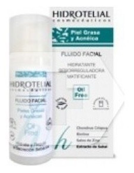 Hidratia Fluido Facial P/Grasa Oil Free 50Ml de Hidrotelial