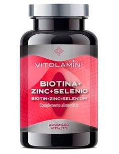 Biotina+Zinc+Selenio 365Comp. de Vitolamin