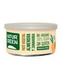Pate Vegetal Con Almendra Y Zanahoria 125Gr. Bio de Naturgreen