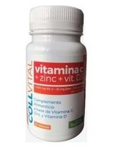 Vit C +Zinc+Vit D3 60Cap. Collvital de Triconatura