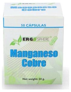 Manganeso - Cobre Ergosphere 50Cap. de Ergonat