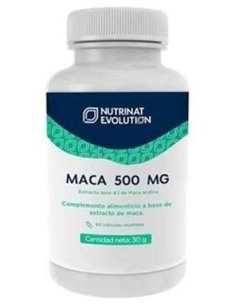 Maca 500 Mg 60 VCAPS de Nutrinat Evolution