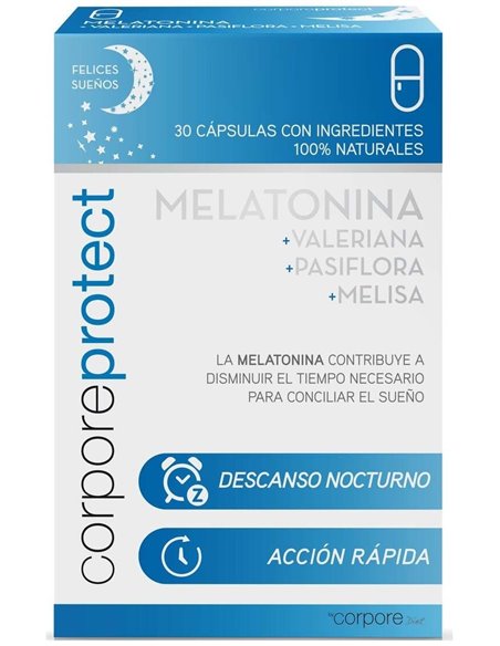 Corpore Protect Melatonina 1Mg. 30Cap. de Corpore Diet