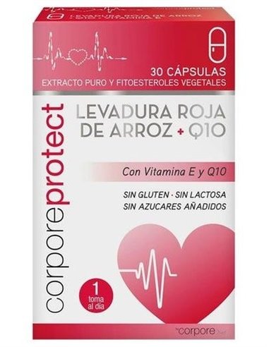 Corpore Protect Levadura Roja De Arroz+Q10 30Cap de Corpore Diet