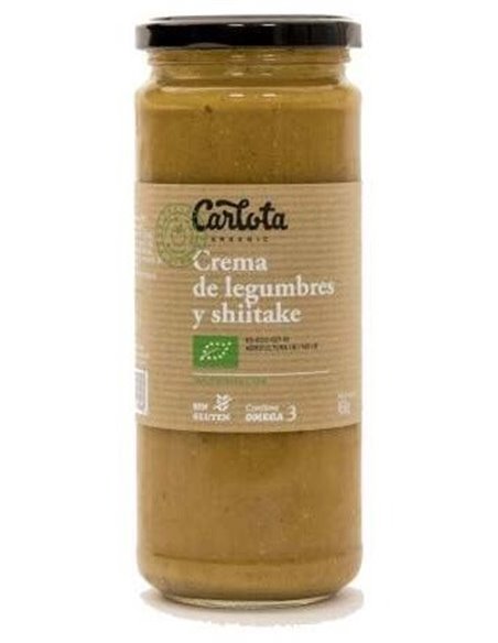 Crema De Legumbres Y Shiitake 450Gr. Eco Sg Vegan de Carlota Organic