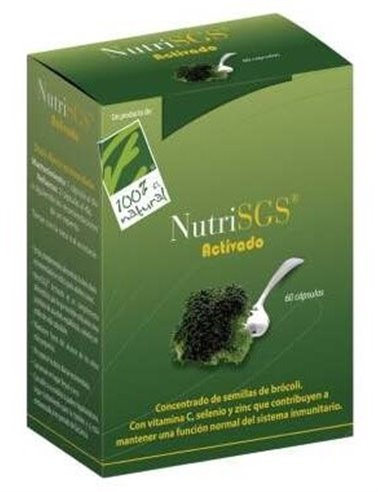 Nutrisgs Activado Forte 60Cap. de Cien Por Cien Natural