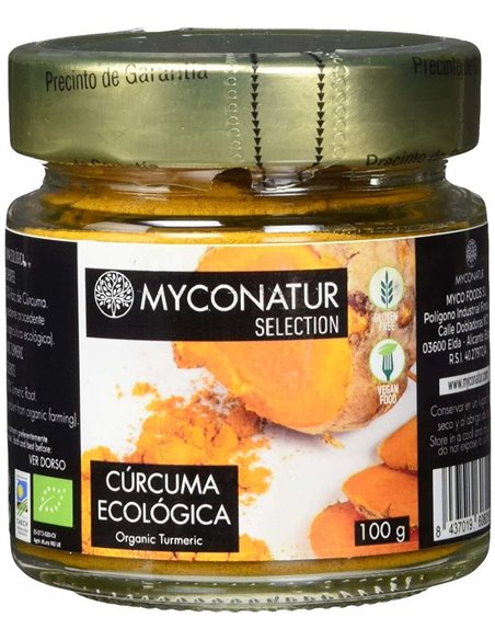 Curcuma Polvo 100Gr. Eco de Myconatur