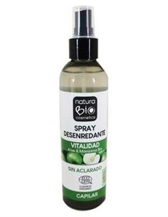 Spray Desenredante Vitalidad Aloe-Manzana 200Ml. de Naturabio Cosmetics