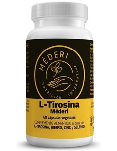 L-Tirosina 60Cap. de Mederi Nutricion Integrativa