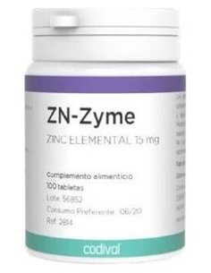 Zn-Zyme 15Mg. 100Comp. de Codival