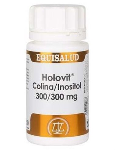 Holovit Colina/Inositol 300/300Mg 50Cap. de Equisalud