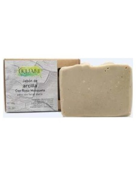 Jabon En Pastilla De Arcilla 80Gr. de Kijani