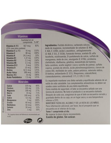 Multicentrum Mujer 90Comp. de Multicentrum