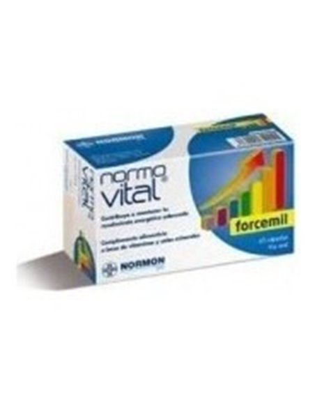 Normovital Forcemil 40 Caps Normon