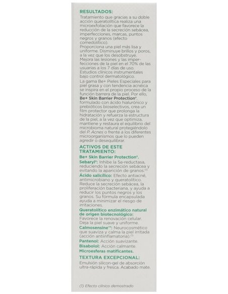 Be+ Acnicontrol Querato Anti-Imperfe 40Ml de Be+