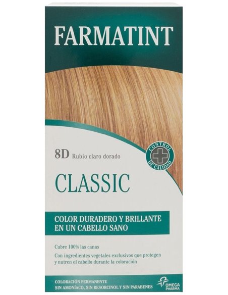 Farmatint Gel 8D Rubio Claro Dorado 135Ml. de Farmatint