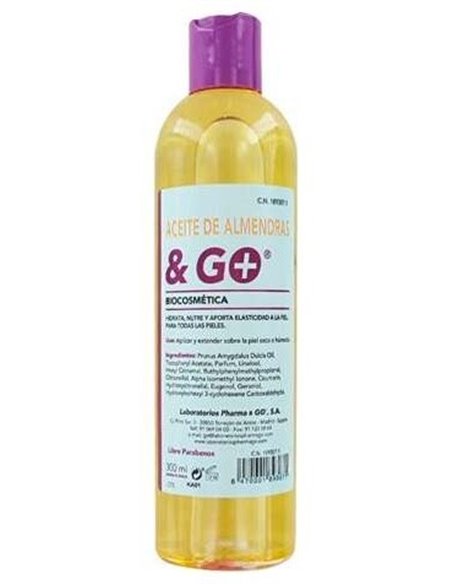 Aceite De Almendras Dulces 250Ml. de Pharma & Go
