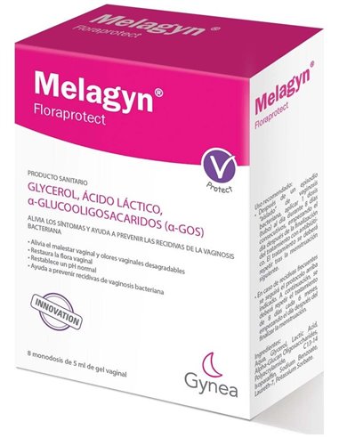 Melagyn Floraprotect 8Monodosis de Gynea Melagyn