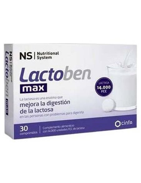 Ns Lactoben Max 30 Comp de Ns