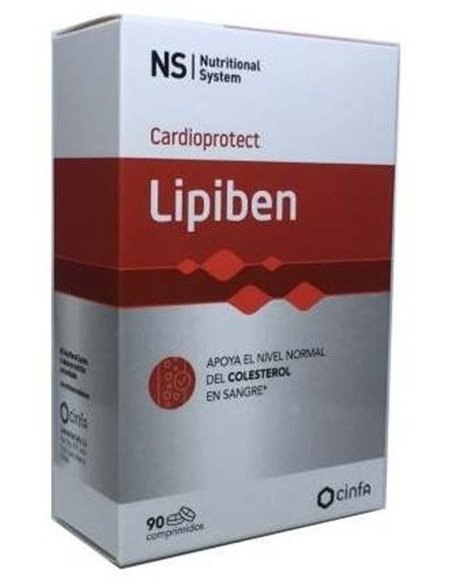 Ns Cardioprotect Lipiben 90 Comp de Ns