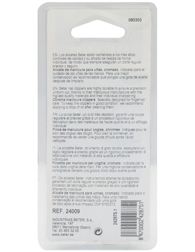 Alicate Cortauñas Prof 24009 de Beter