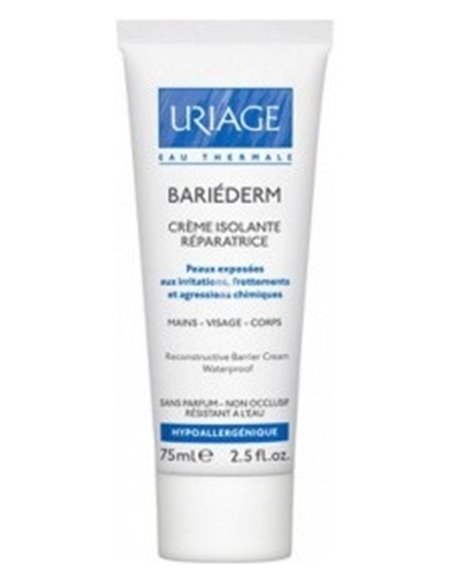 Bariederm Crema Aislante-Reparadora 75Ml. de Uriage