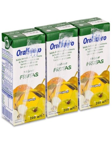 Oralsuero Frutas 3X200Ml. de Casen