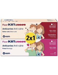 Fluor Kin Pack 2X1 Junior 75Ml de Kin