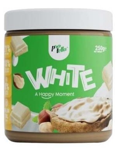 Crema Proteica White Sin Azucar Añadido 250Gr. de Protella