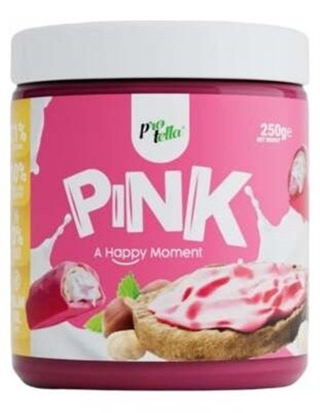 Crema Proteica Strawberry Cheescake Sin Azucar Añadido 250Gr de Protella