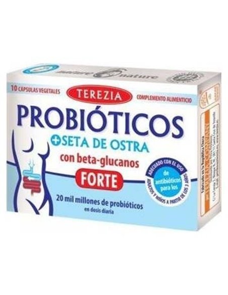 Probioticos + Seta De Ostra Con Betaglucanos 10Cap de Terezia