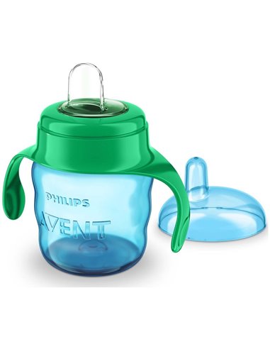 Vaso Boquilla Blanda Azul 200Ml. Scf551/05 de Avent