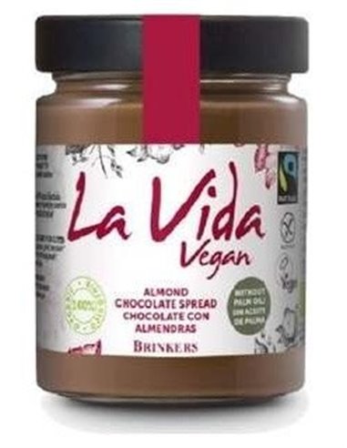 Crema De Chocolate Y Almendra  270Gr. Bio Vegan de La Vida Vegan