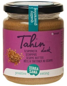 Tahin Dark Tostado 250Gr. S/Sal Vegan de Terrasana