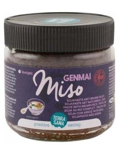Genmai Miso (sin Pasteurizar) - Pasta de Soja con Arroz Integral de Terrasana